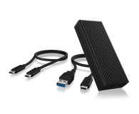 ICY BOX M.2 NVMe - USB 3.2 Gen 2x2, do 20 Gbps, Heatsink - 601734 - zdjęcie 4